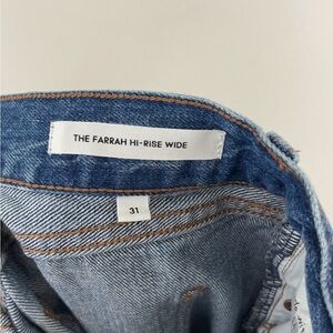 The Farrah Hi-Rise Wide Jeans